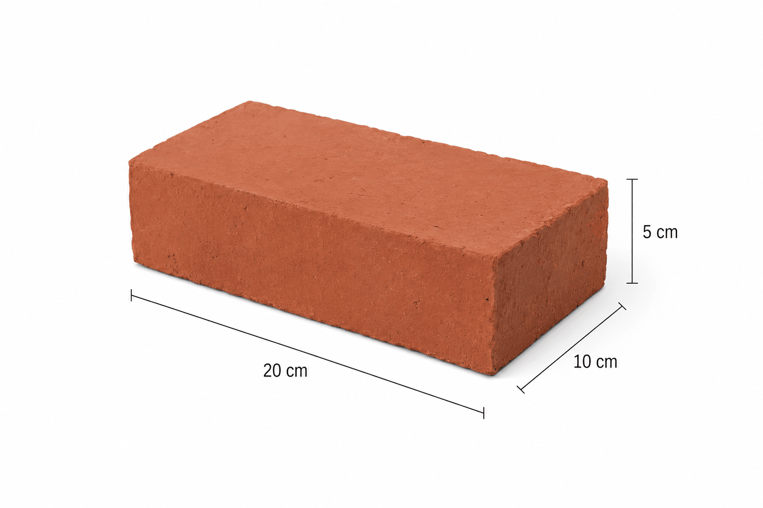 Macizo Brix — 5×10×20 cm — macizo 5x10x20 dimensiones
